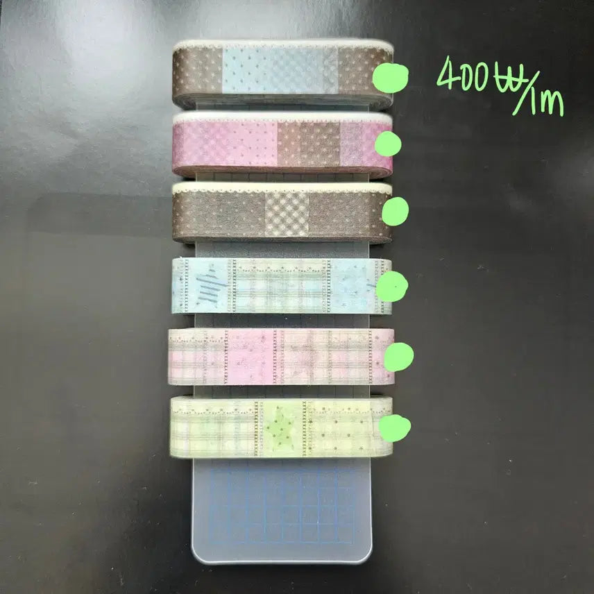 [BUNJANG] WAY TO FEET Washi Tape (1m) / 웨투페 마테 1m 띵 판매