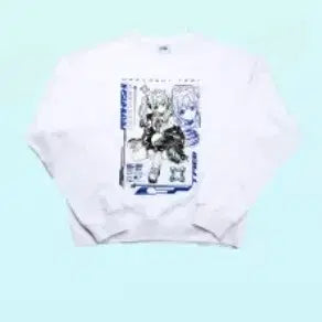 [BUNJANG] Arashishitabi Milky Way Sweatshirt Size 1 / 아라하시타비 밀키웨이 맨투맨 사이즈1