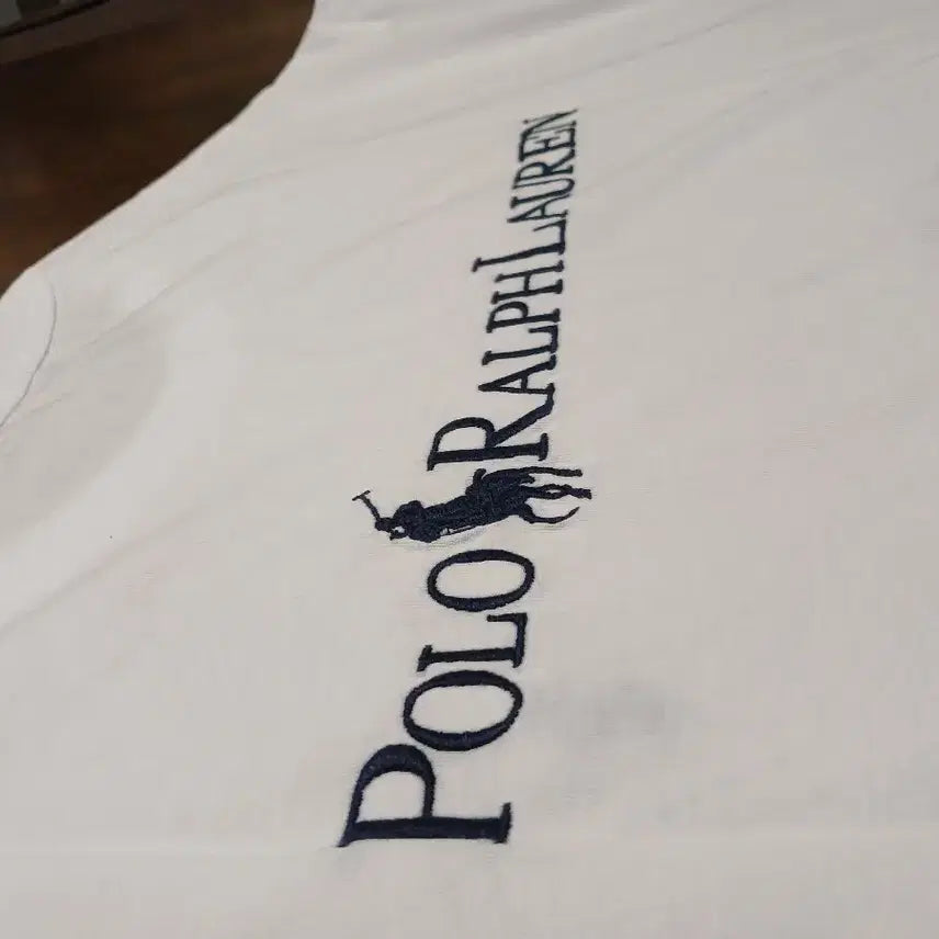 [BUNJANG] Polo Ralph Lauren White Short Sleeve T-Shirt / 폴로 랄프로렌 화이트 반팔 티셔츠 엑라
