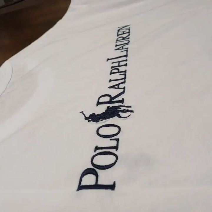 [BUNJANG] Polo Ralph Lauren White Short Sleeve T-Shirt / 폴로 랄프로렌 화이트 반팔 티셔츠 엑라