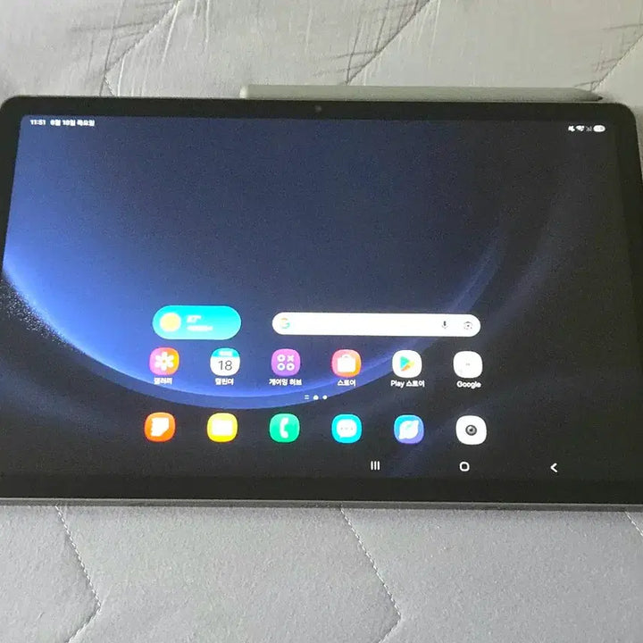 [BUNJANG] Samsung Galaxy Tab S9 FE 5G 256GB Unlocked Gray / 갤럭시탭s9fe 5g 256gb 자급제 그레이색상