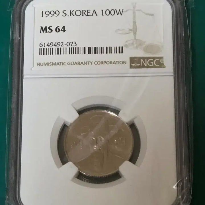 [BUNJANG] Bank of Korea 1999 100 Won Coin MS64 / 한국은행1999년100원 주화 MS64