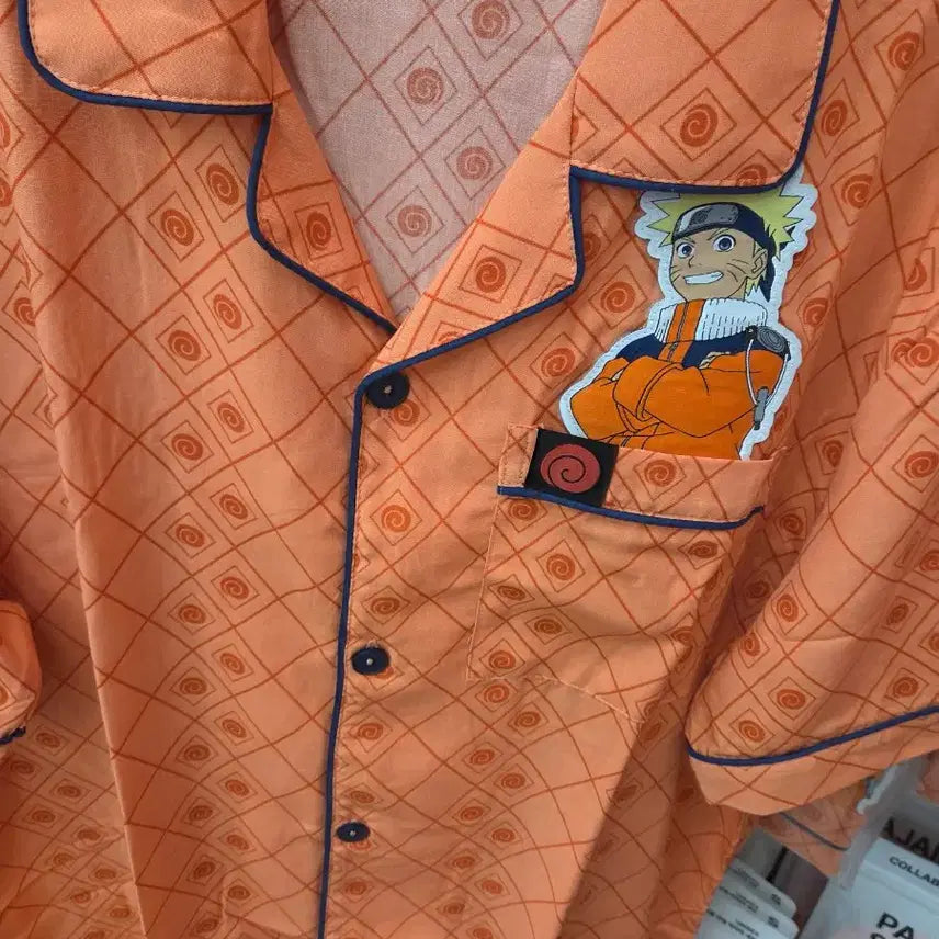 [BUNJANG] SPAEO Naruto Pajamas + 4 Special Benefit Set / 스파오 나루토 파자마 잠옷 + 특전 4종
