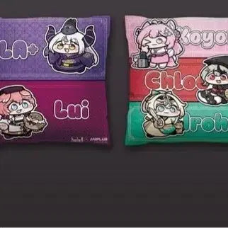 [BUNJANG] Hololive HoloX Aniplus Collaboration Squishy Cushion / 홀로라이브 홀록스 애니플러스 콜라보 말랑쿠션