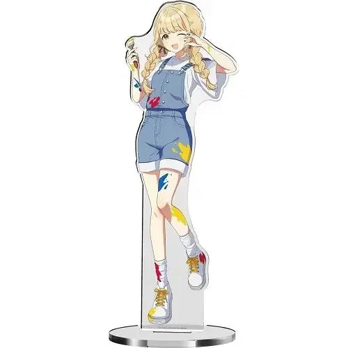 [BUNJANG] Gakumasu Fujita Kotone Paint Style Big Acrylic Stand / 학원 아이돌마스터(가쿠마스) 후지타 코토네 페인트 스타일 빅아크릴 스탠드