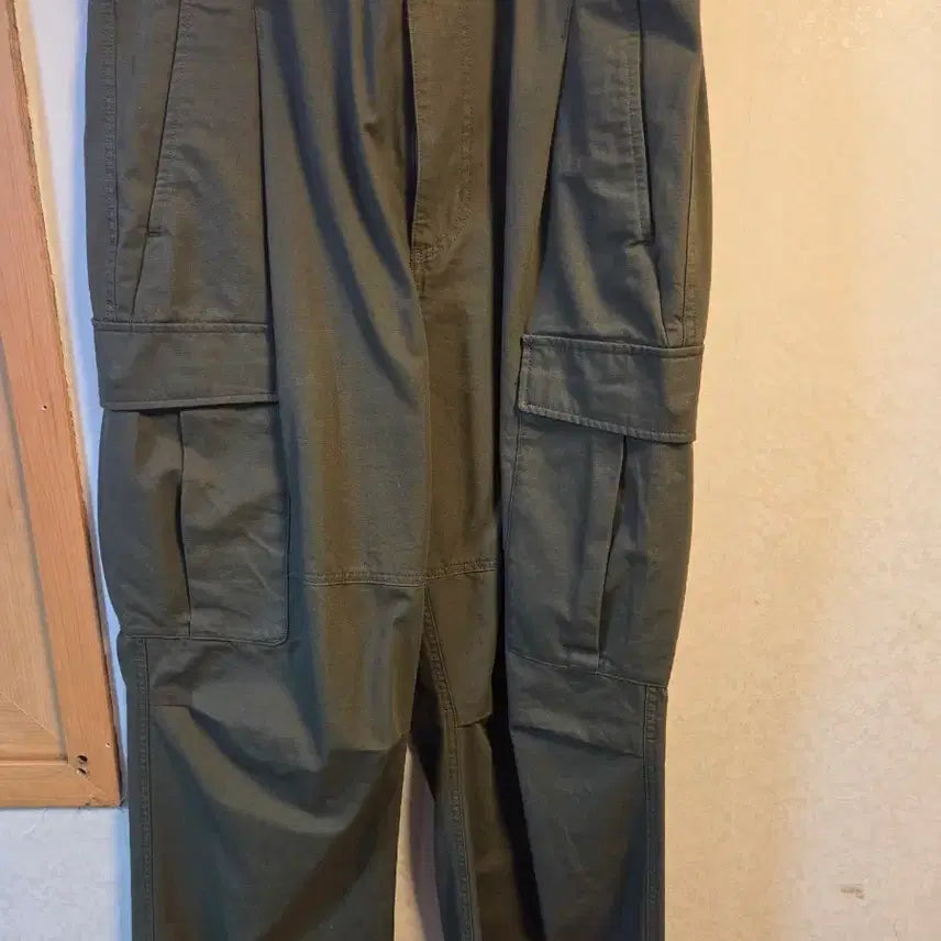 [BUNJANG] New Era Cargo Pants Khaki Cotton / 뉴에라  카고팬츠