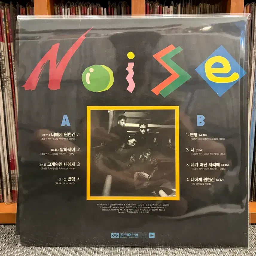 [BUNJANG] Various Artists Noise 1st Album - Neo-N / (LP) 노이즈 1집 - 너에게 원한건