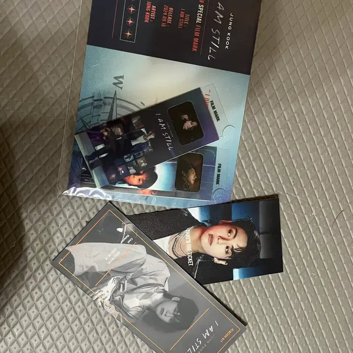 [BUNJANG] BTS Jungkook I AM STILL Paper Ticket, Lenticular Ticket / 방탄소년단 BTS JK 정국 아임스틸 지류 티켓, 랜티큘러 티켓