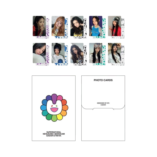 [BUNJANG] NewJeans x Murakami Supernatural Photocard Version 2 / (새상품)NewJeans 뉴진스x무라카미  슈퍼내츄럴 포토카드  버전 1