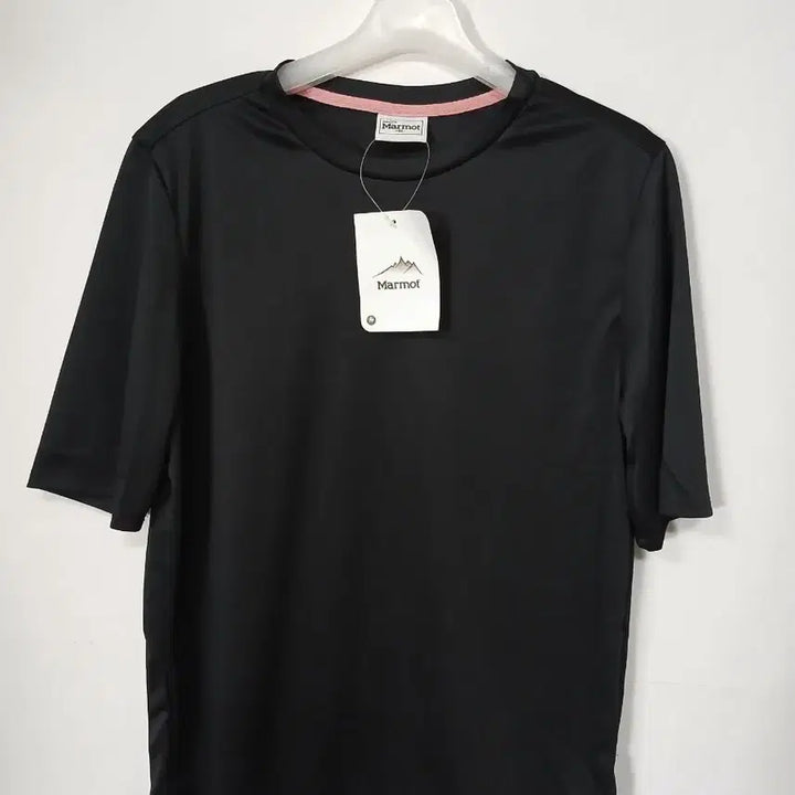 [BUNJANG] Marmot Functional Black Short Sleeve T-Shirt S (New) / 마모트 기능성 블랙 반팔티 90 S 새제품