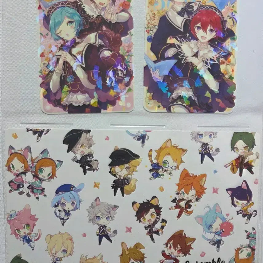 [BUNJANG] Ensemble Stars! Knights &amp; Ryuseitai Card Text &amp; Postcard Set / 희귀고전)앙스타 나이츠,유성대 카드텍,엽서