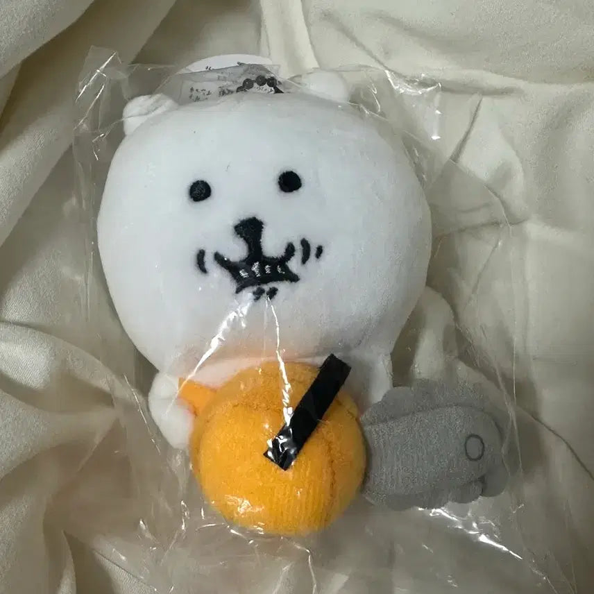 [BUNJANG] Topdamgom Chainsaw Man Collaboration Keychain / (새상품) 톱담곰 체인소 전기톱 농담곰 키링