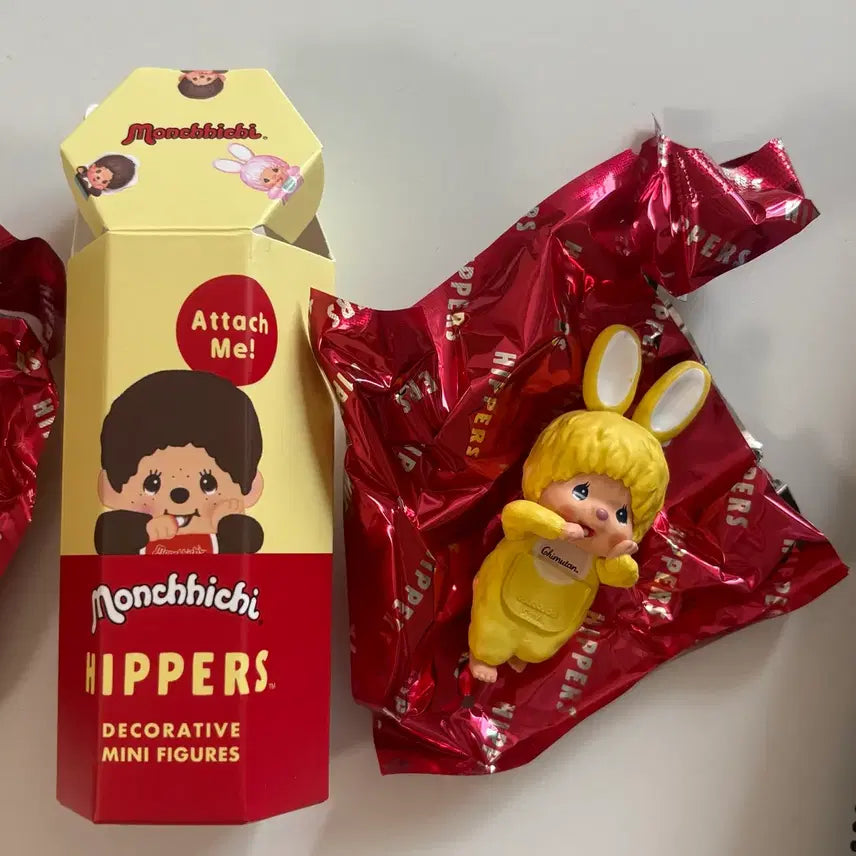 [BUNJANG] Monchhichi Chimutan Hyper Yellow / 단순개봉) 몬치치 치무탄 히퍼 옐로우