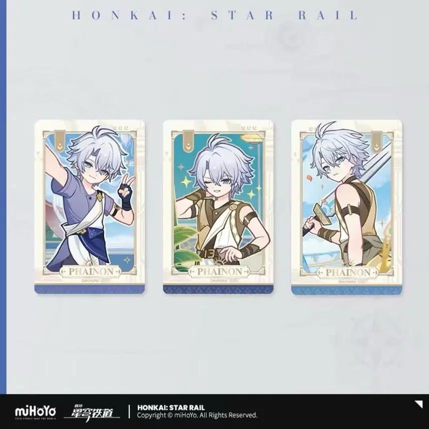 [BUNJANG] Honkai Star Rail Himeko Nendoroid Exclusive TaoBao Card Set / 붕괴 스타레일 붕스 파이논 넨도 특전 타오바오 카드 세트