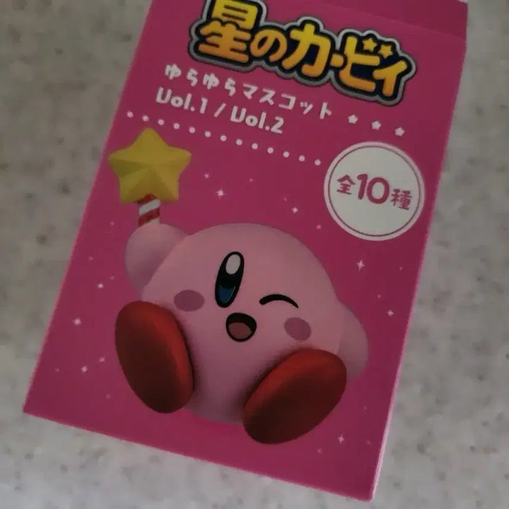 [BUNJANG] Official Kirby Mini Heart Figure / 정품 별의 커비 미니 하트 피규어
