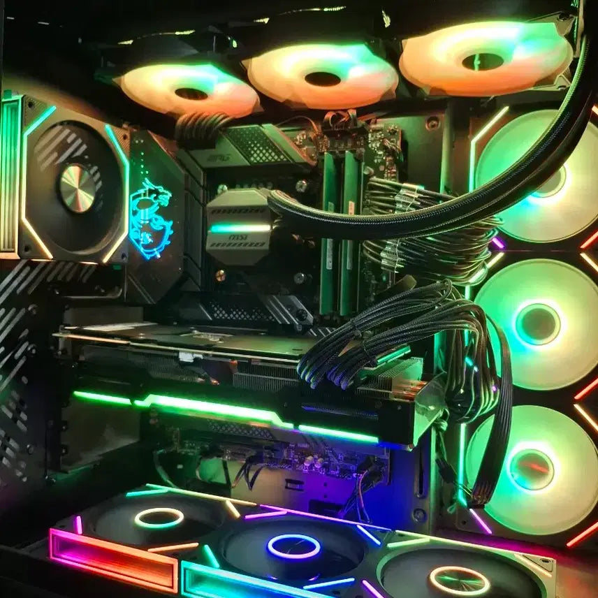 [BUNJANG] GIGABYTE RTX 2080 BLACK MONSTER 8GB GDDR6 Graphics Card / 작동영상O) 신품급 이엠텍 RTX2080 8GB 그래픽카드