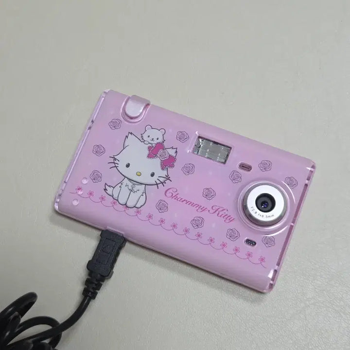 [BUNJANG] Sanrio Charmmy Kitty Digital Camera Full Set / 고전챠미키티 디지털카메라 디카 풀세트