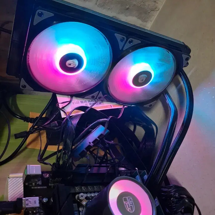 [BUNJANG] Deepcool Gamers torm 280 RGB 2-Row Liquid Cooler / 신품급 딥쿨 2열수냉쿨러 게이머스톰 280 RGB수랭쿨러