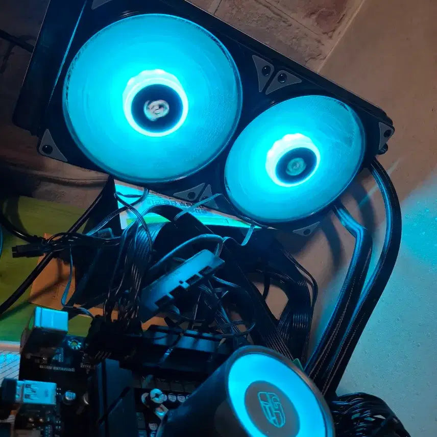 [BUNJANG] Deepcool Gamers torm 280 RGB 2-Row Liquid Cooler / 신품급 딥쿨 2열수냉쿨러 게이머스톰 280 RGB수랭쿨러