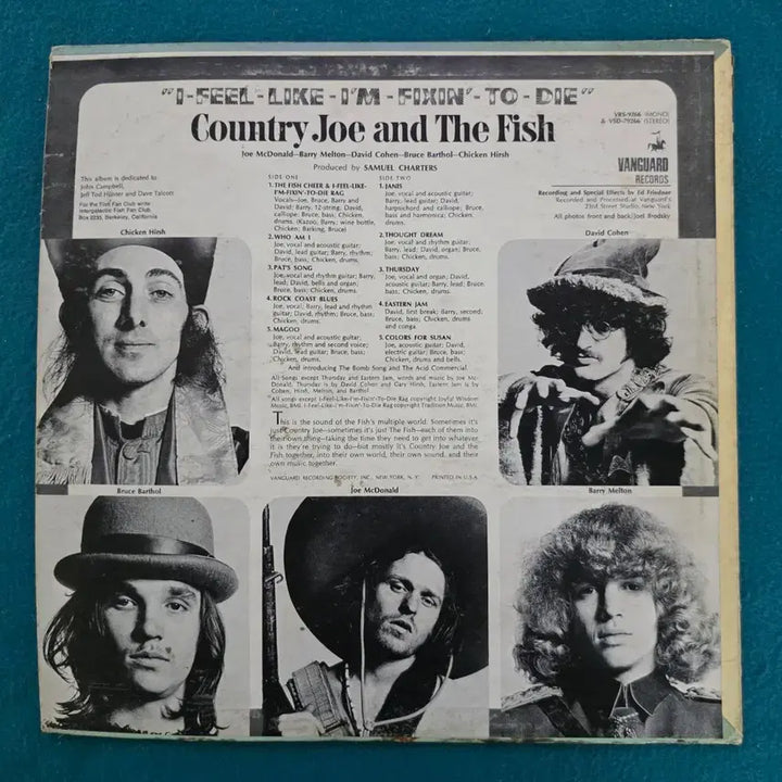 [BUNJANG] Country Joe &amp; The Fish I-Feel-Like-I&