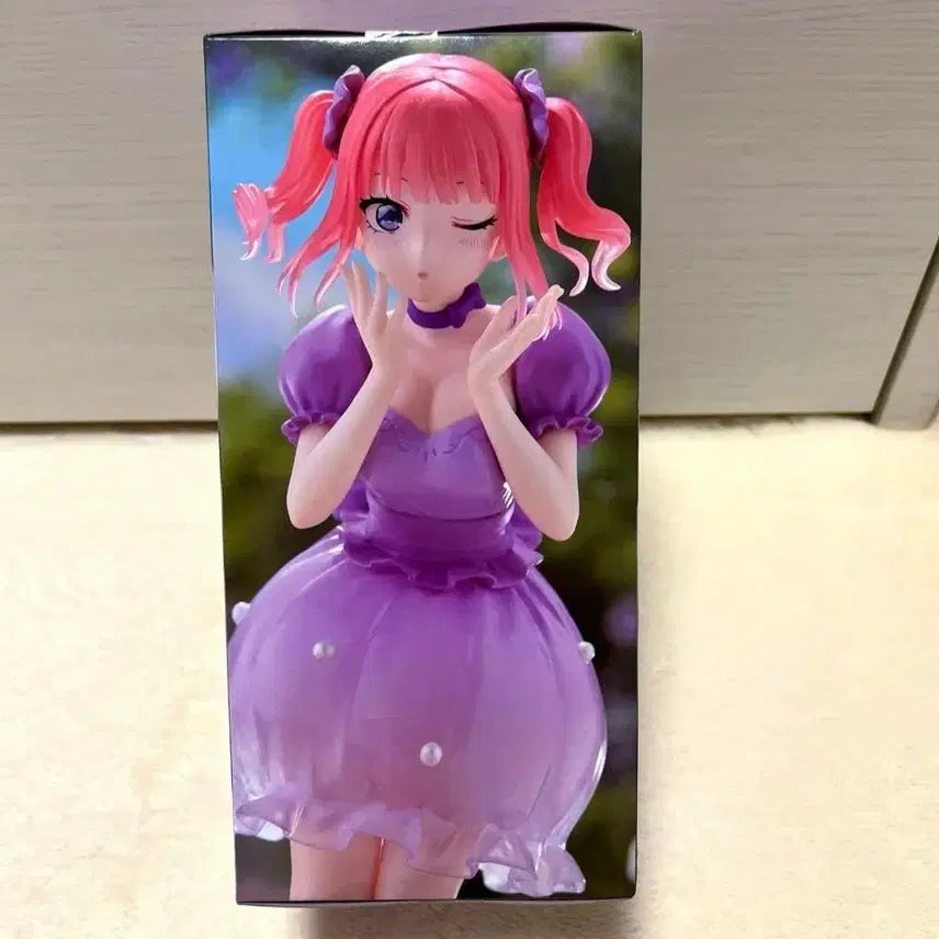 [BUNJANG] Nakano Nino Pastel Dress Figure / 미개봉) 오등분의신부 나카노 니노 파스텔 드레스 미소녀 피규어