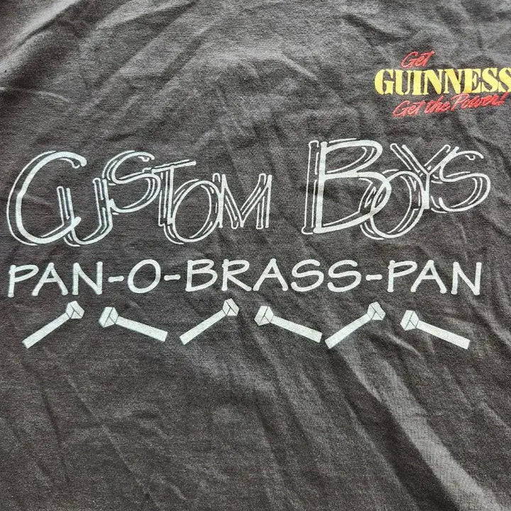 [BUNJANG] Rossi Guinness Custom Boys T-Shirt / 90s ROSSI GUINNESS 커스텀 보이즈 반팔티 L