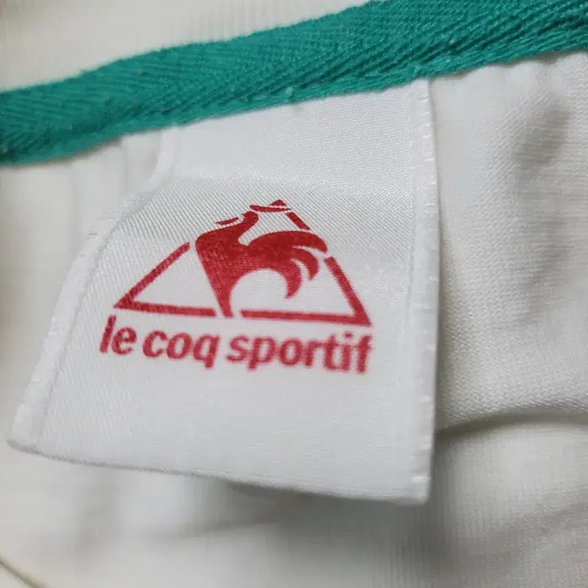 [BUNJANG] Le Coq Sportif Short Sleeve T-Shirt White / 르꼬끄 스포르티브 반팔 티셔츠 화이트