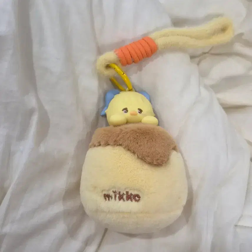 [BUNJANG] Miko Characters Puff Keyring / 미코 캐릭터즈 인형 퍼프 키링