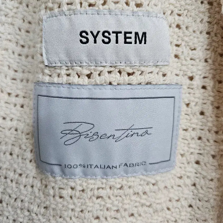 [BUNJANG] System Homme 24SS Crochet Open Collar Patch Pocket Shirt / 시스템옴므 24SS 크로셰 오픈칼라 패치포켓 셔츠 95