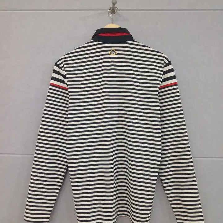 [BUNJANG] Louis Castel Striped Collar T-Shirt 100 / *루이까스텔 스트라이프 카라티 100