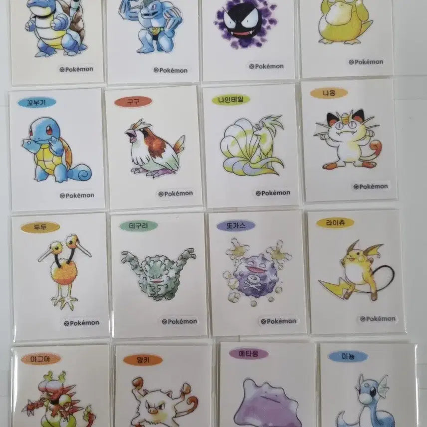 [BUNJANG] Pokemon 30th Anniversary Sticker Collection (40 Types, Bundle Set) / 포켓몬스터 30주년 띠부씰 40종 일괄