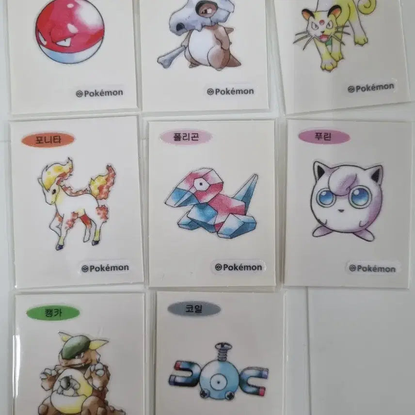 [BUNJANG] Pokemon 30th Anniversary Sticker Collection (40 Types, Bundle Set) / 포켓몬스터 30주년 띠부씰 40종 일괄