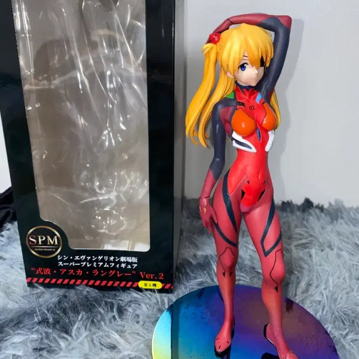 [BUNJANG] Evangelion Movie Shikinami Asuka Langley Figure Ver. 2 / 에반게리온 극장판 신 시키나미 아스카 랑그레이 피규어 ver.2 미소녀