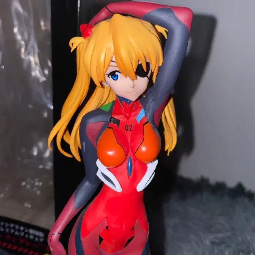 [BUNJANG] Evangelion Movie Shikinami Asuka Langley Figure Ver. 2 / 에반게리온 극장판 신 시키나미 아스카 랑그레이 피규어 ver.2 미소녀