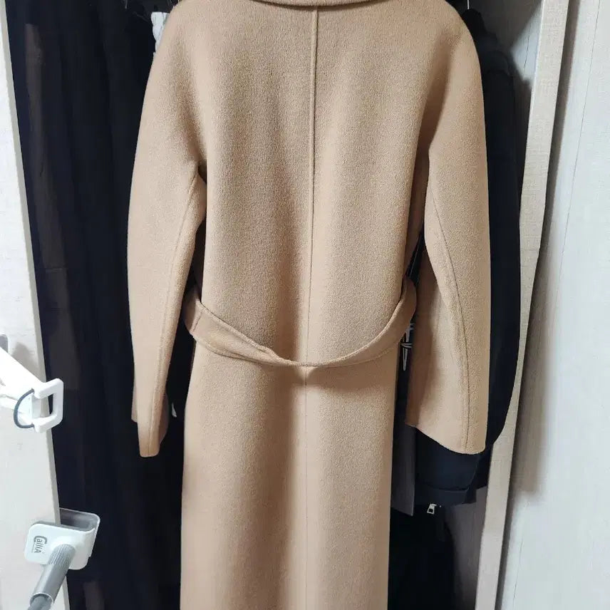 [BUNJANG] Max Mara Beige Wool Belted Coat / 막스마라 코트