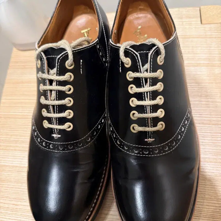 [BUNJANG] GLAD HAND &amp; Co. REGAL Collaboration Wingtip Dress Shoes Black 270mm / GLAD HAND &amp; Co. REGAL 드레스슈즈 구두 270mm 블랙