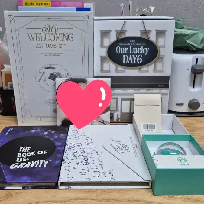 [BUNJANG] DAY6 Album Goods Set / DAY6 응원팔찌 앨범 굿즈 세트