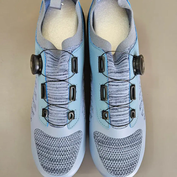 [BUNJANG] Light Blue MTB Cleat Shoes - Size 43 / 라이트 블루 MTB클릿 슈즈