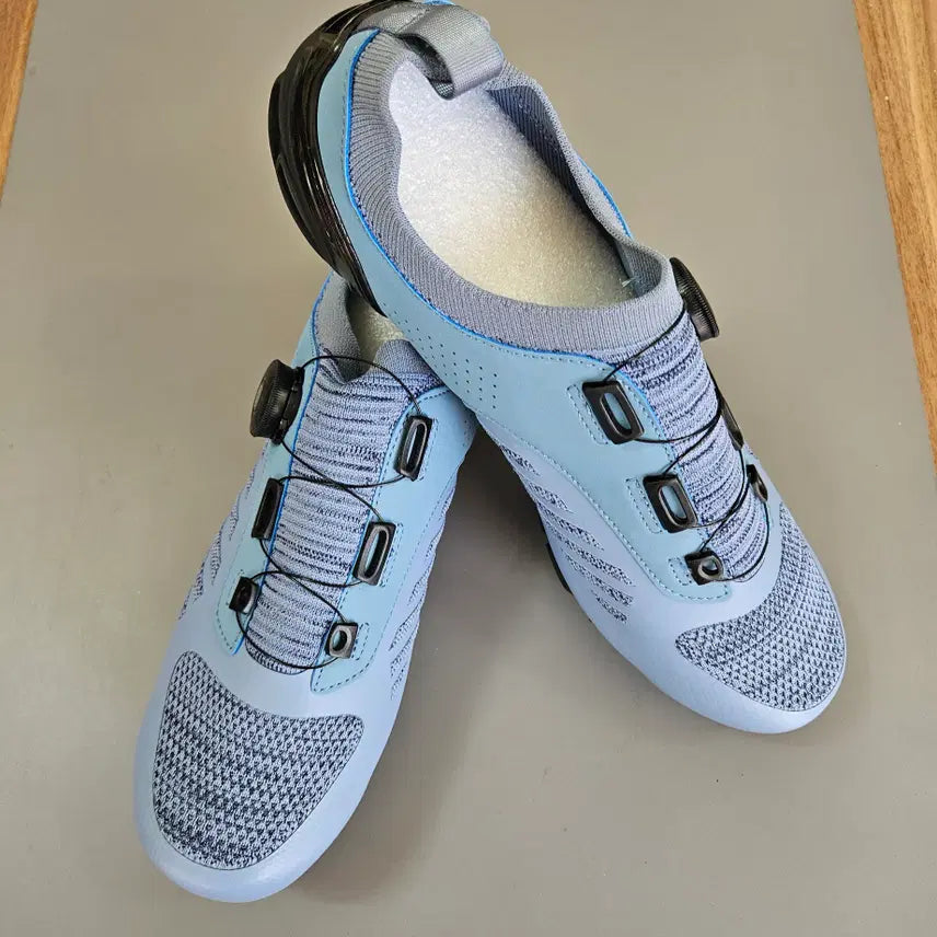 [BUNJANG] Light Blue MTB Cleat Shoes - Size 43 / 라이트 블루 MTB클릿 슈즈