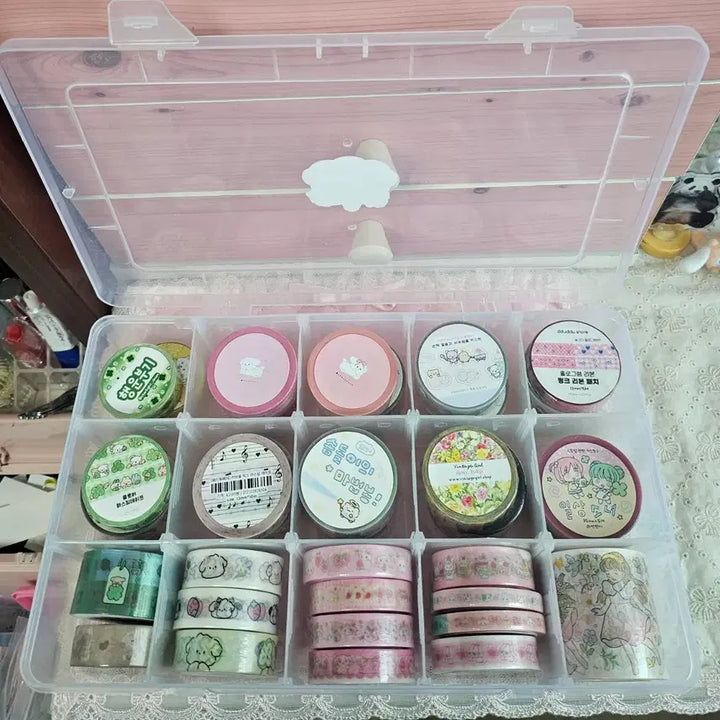 [BUNJANG] Popular Artist Kiss Cut Washi Tape Set (33 Types) / 인기작가 키스컷 마테 모음 33종