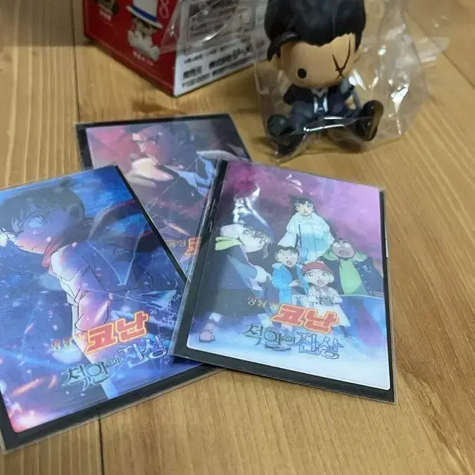 [BUNJANG] Detective Conan: The Crimson Love Letter - Special Merchandise Bundle / 일괄 0)명탐정 코난 척안의 잔상 특전+페타돌 야마토 칸스케