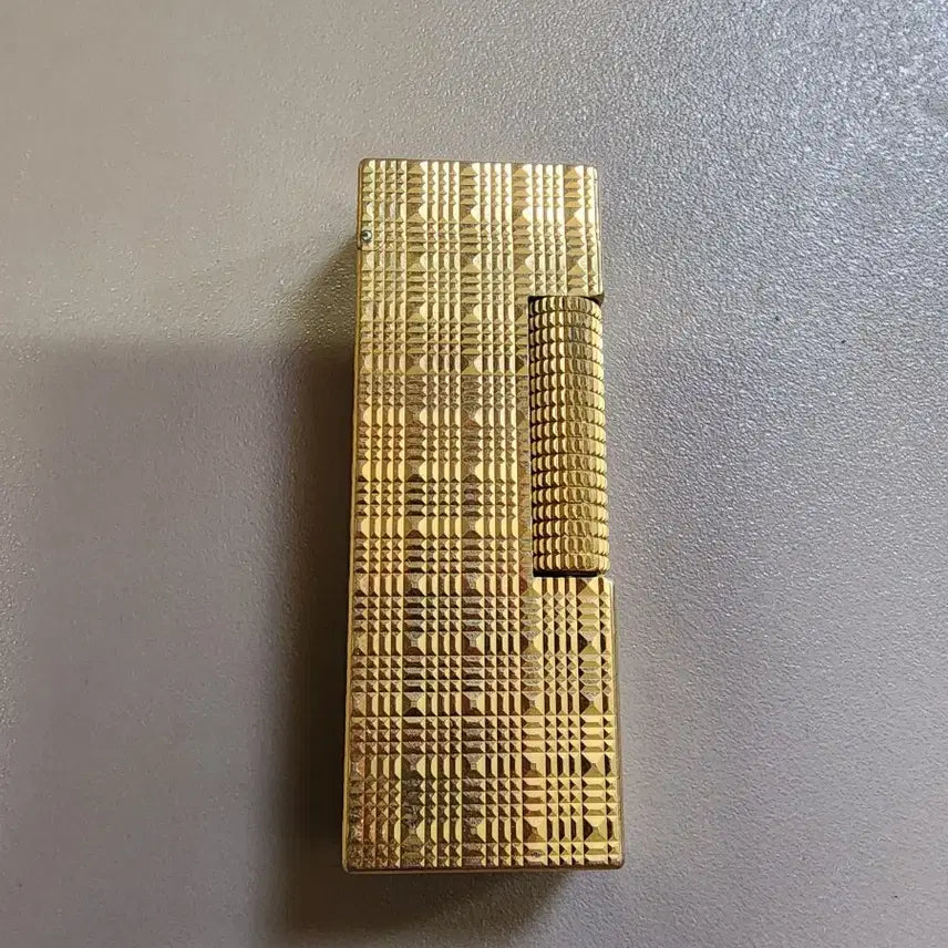 [BUNJANG] Dunhill Rollagas Gold-Plated Lighter / >내용사진필< 상태A 50여년된 빈티지 금도금 던힐 롤라가스 라이터 팜