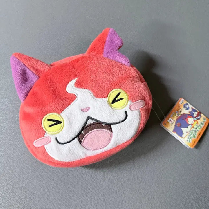 [BUNJANG] Yo-kai Watch Jibanyan Face Pouch / 요괴워치 지바냥 페이스 파우치