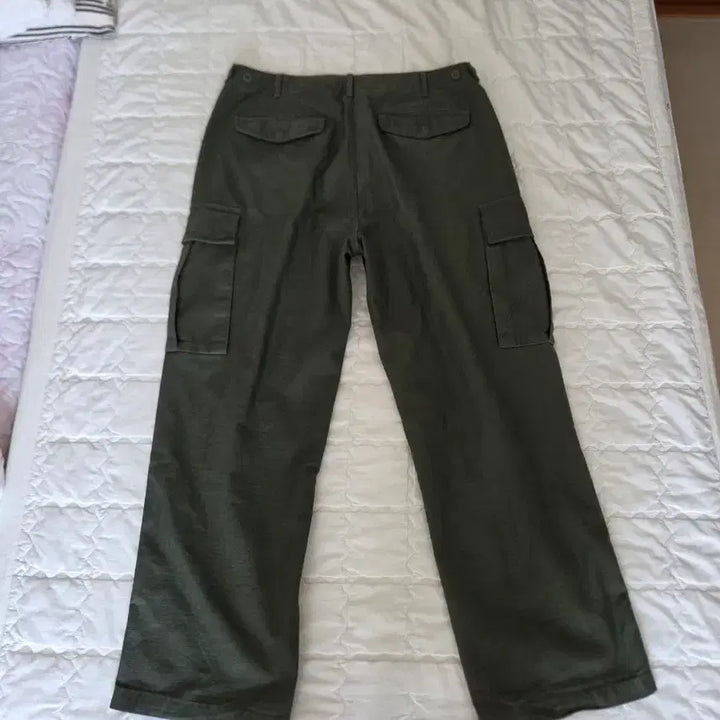 [BUNJANG] Musinsa Standard British Army Cargo Pants Khaki Size 36 / [36] 무신사 스탠다드 브리티쉬 아미 카고 팬츠 - 카키