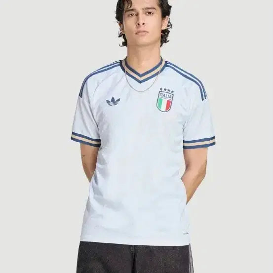 [BUNJANG] Adidas Italy Football Uniform 4XL / 아디다스 이탈리아 축구 유니폼 4xL