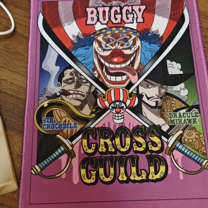 [BUNJANG] One Piece Cross Guild Crocodile Buggy Mihawk Mouse Pad / 원피스 크로스길드 마우스 패드 단패드 크로커다일 버기 해적왕 미호크