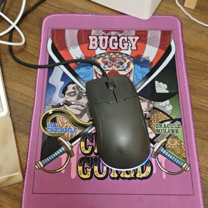 [BUNJANG] One Piece Cross Guild Crocodile Buggy Mihawk Mouse Pad / 원피스 크로스길드 마우스 패드 단패드 크로커다일 버기 해적왕 미호크