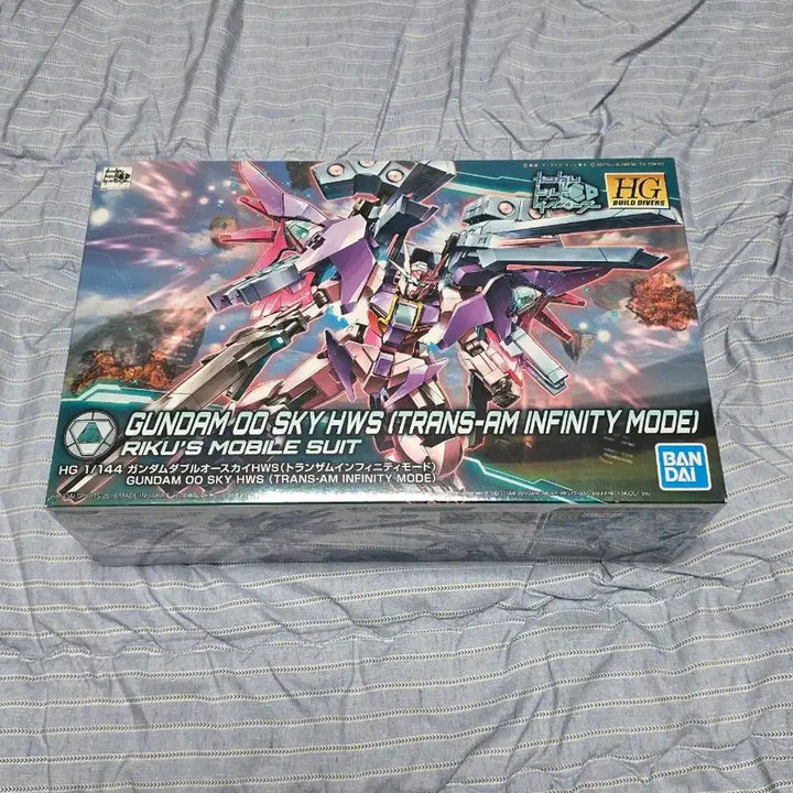 [BUNJANG] Bandai HG 00 Sky HWS Trans-Am Infinity Mode Model Kit (Sealed) / HG 더블오 스카이 HWS 트랜스암 인피니티 모드 미개봉 판매합니다.