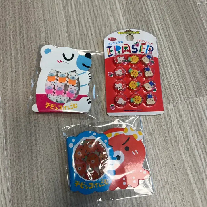 [BUNJANG] Japanese Retro Eraser Set / 일본 고전문구 지우개 세트 고전 레트로 일본 소품 한국 소품