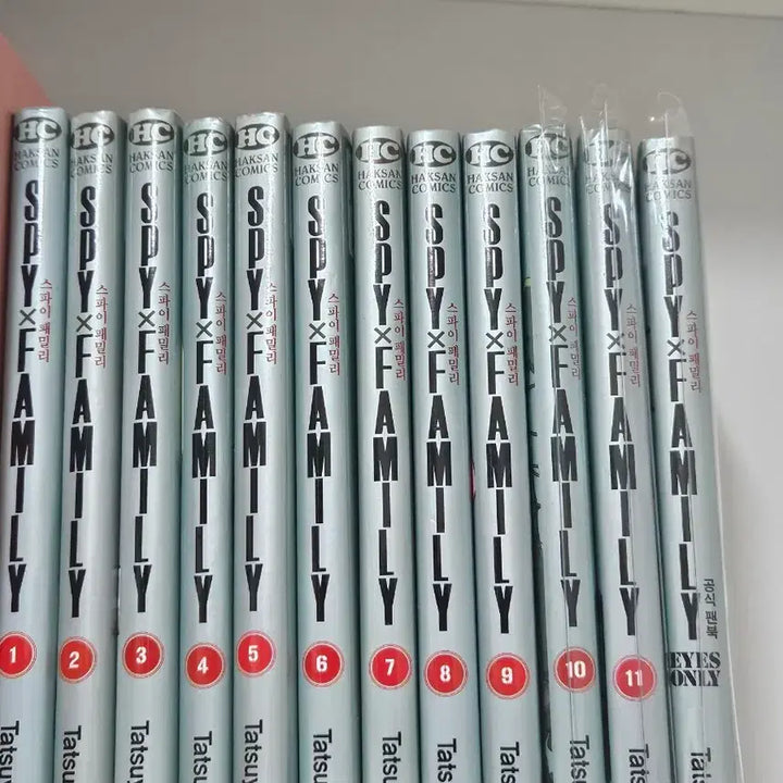 [BUNJANG] Spy x Family Manga Vol. 1-11 &amp; Fanbook / 스파이 패밀리 만화책 1권~11권 판매합니다!